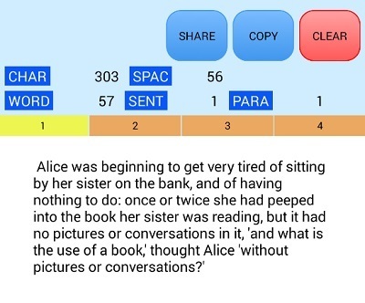 英語の文字数 単語数をカウントするandroidアプリをリリース 百味とうがらし
